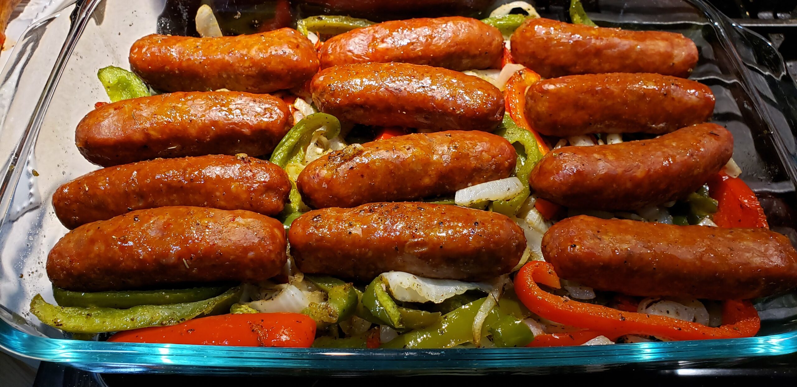 Easy Baked Italian Sausage with Peppers and Onions | Budget-Friendly Dinner Recipe