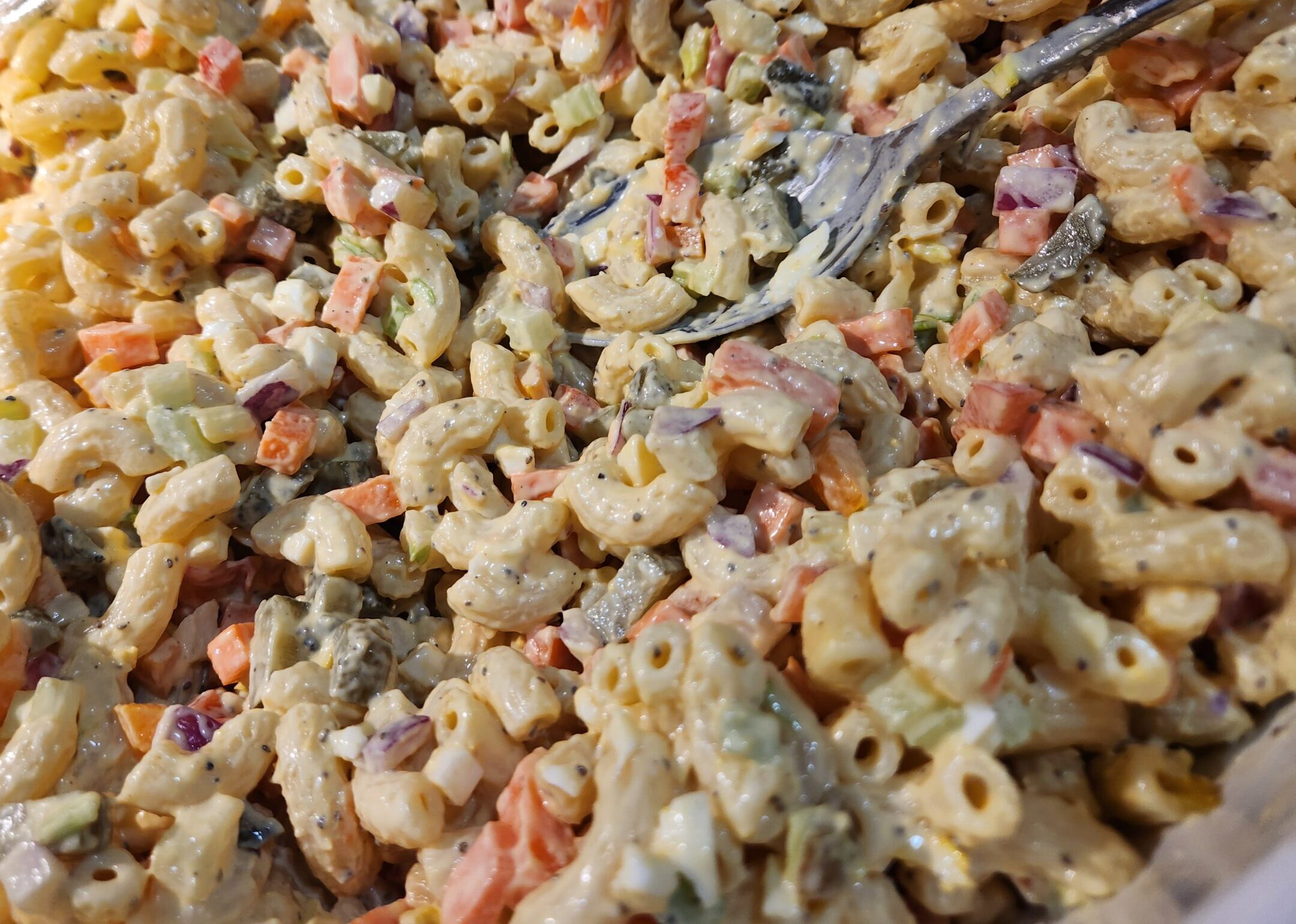 Easy Creamy Macaroni Salad Recipe | Perfect BBQ Side