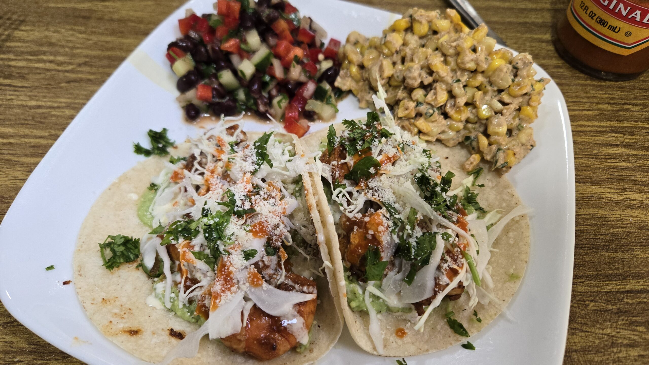 Shrimp Tacos on the Blackstone with Healthy Sides | Easy Family Dinner