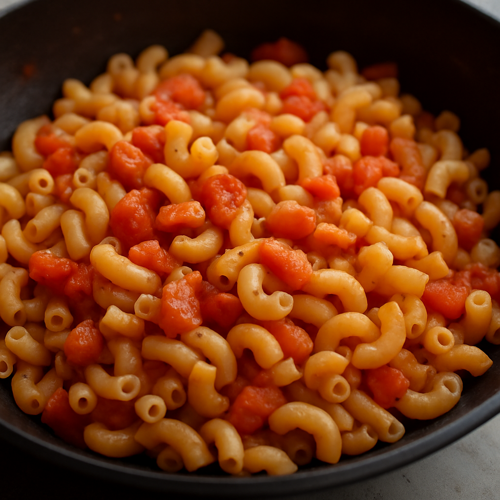 Elbows & Tomatoes – Classic One-Pot Budget Meal for Under $10