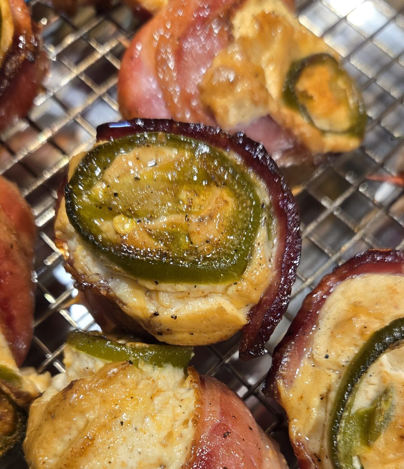 Smoked Pig Shots with Bourbon–Maple Glaze