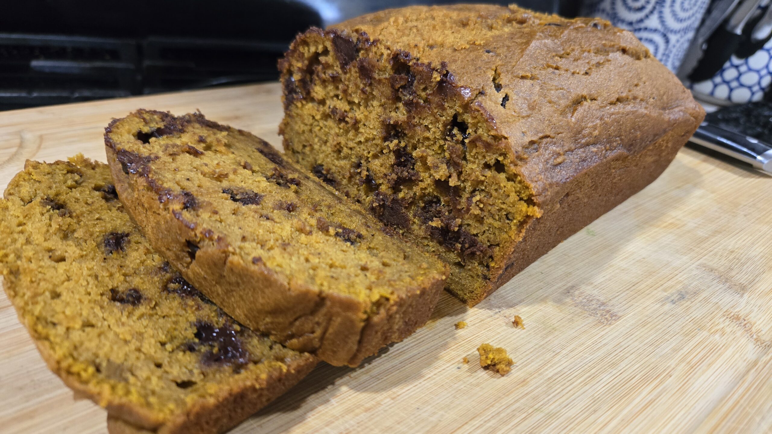 Chocolate Chip Pumpkin Bread | Moist, Spiced & Easy