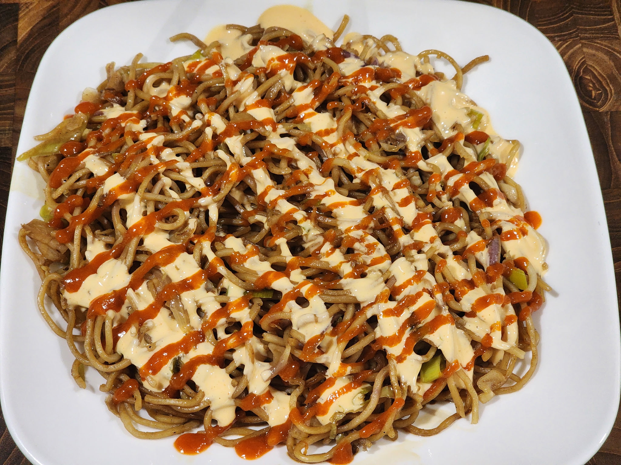 Hibachi Noodles with Vegetables | Blackstone or Skillet