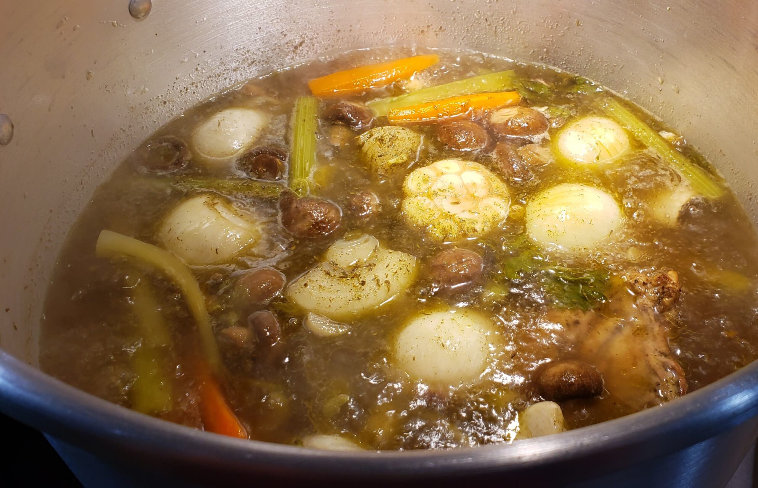 Homemade Chicken Stock | Rich, Flavorful & Budget-Friendly