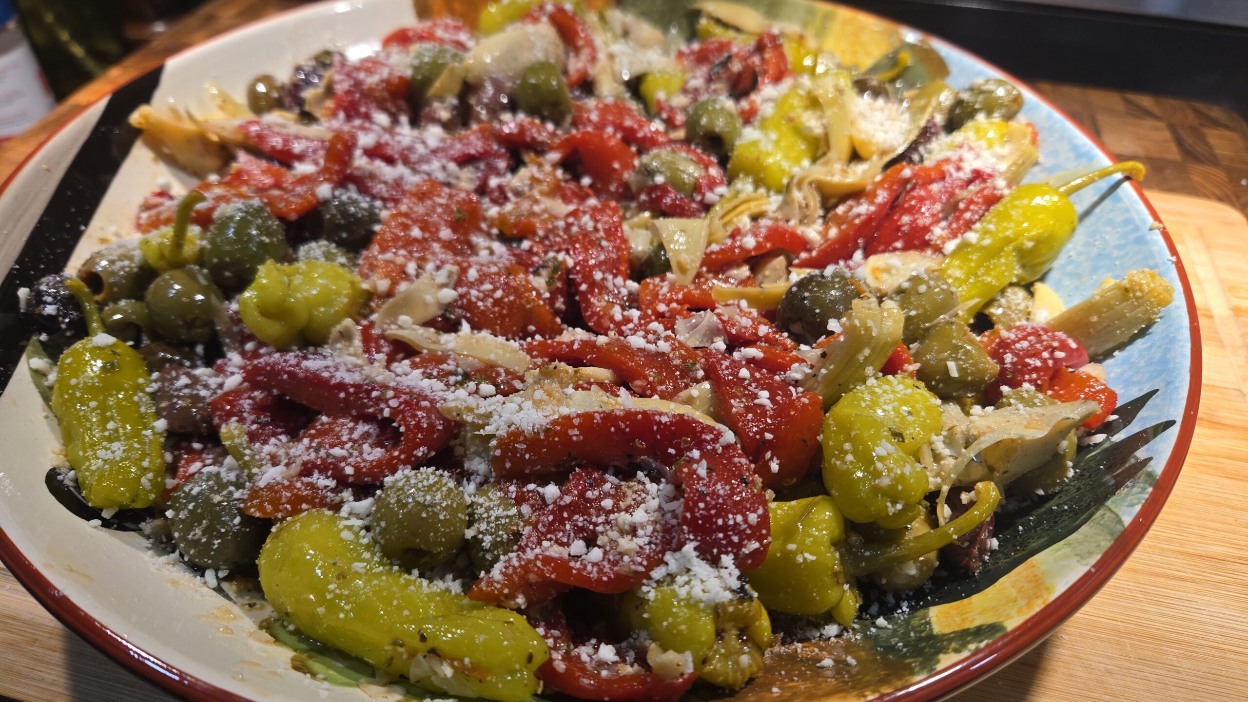 Marinated & Picked Veggie Platter | Italian Appetizer Board