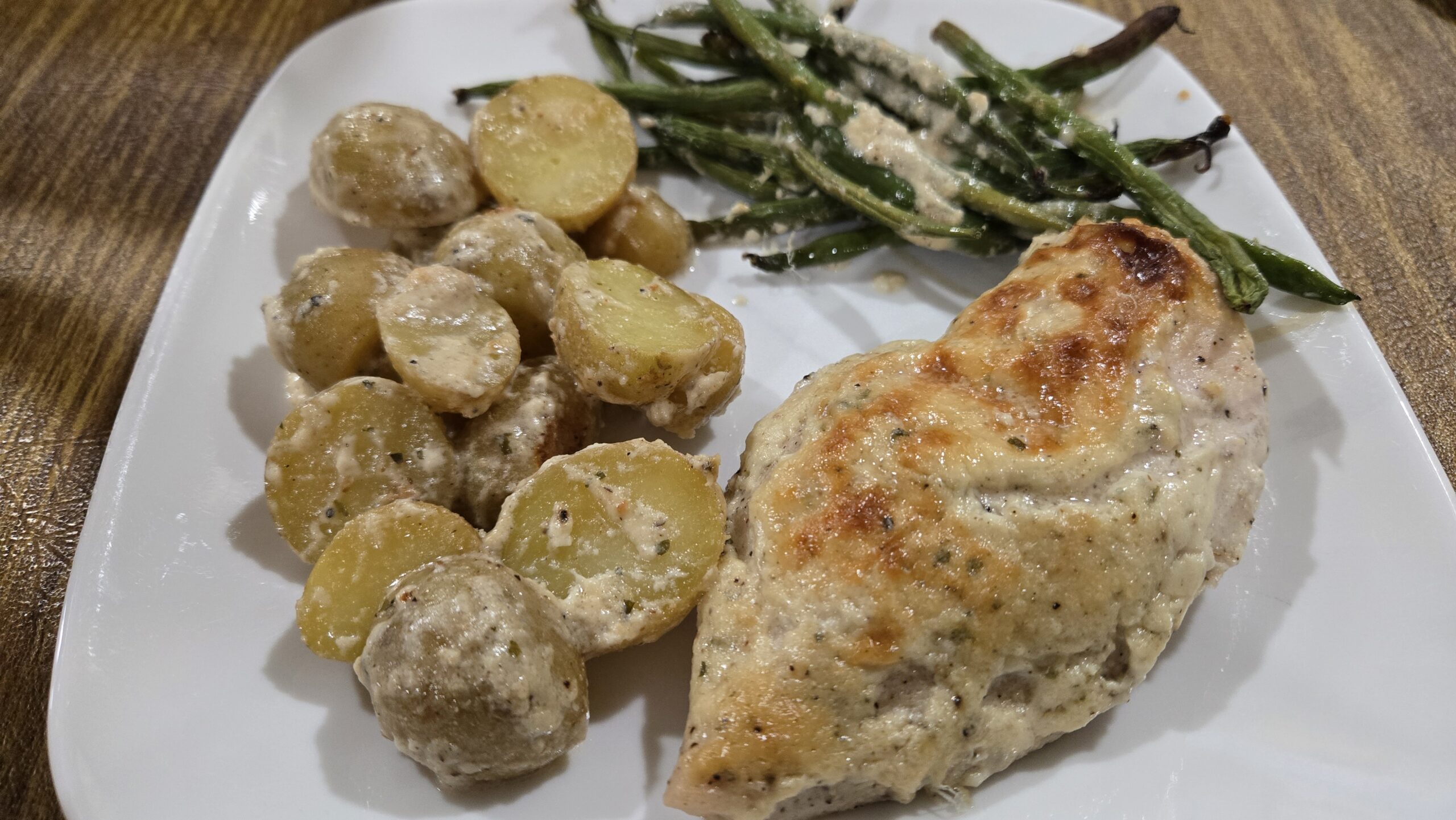 Sheet-Pan Creamy Ranch Chicken Dinner | Aldi Family Meal