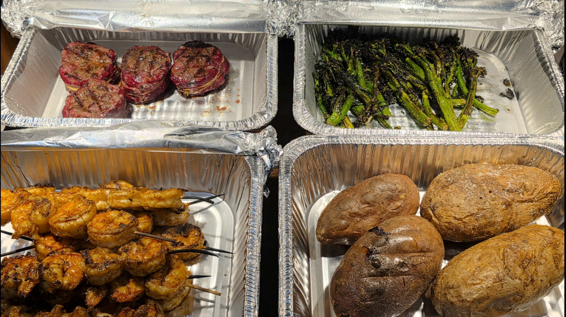 Backyard Steakhouse Surf and Turf on the Pellet Grill